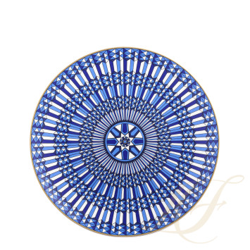 Тарелка презентационная 31см коллекции Arcadia Blue бренда Baccarat