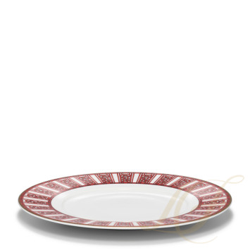 Тарелка закусочная, 2шт. 21см коллекции Arcadia Red бренда Baccarat