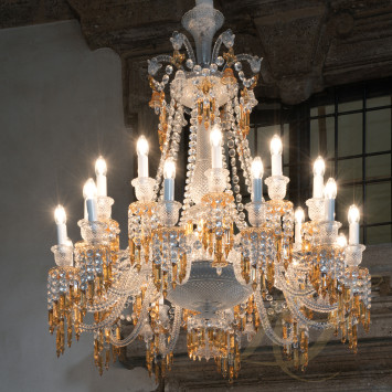 Люстра на 24 свечей 116 x 108см коллекции Zenith Charleston бренда Baccarat