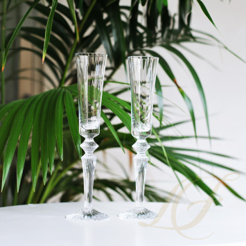 Флюте для шампанского, 2шт. 170мл коллекции Mille Nuits бренда Baccarat