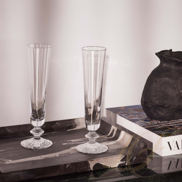 Флюте для шампанского, 2шт. 180мл коллекции Mille Nuits бренда Baccarat