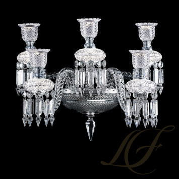 Бра, настенный светильник на 5 ламп 40 x 31 x 48см коллекции Zenith Comete бренда Baccarat