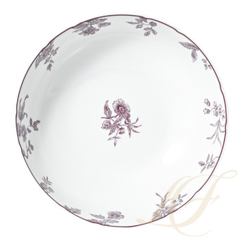 Салатник 25см коллекции Albertine Prune бренда Bernardaud