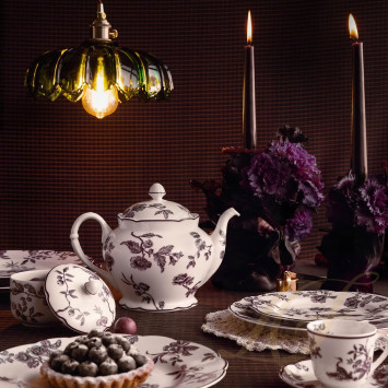 Коллекция Albertine Prune бренда Bernardaud