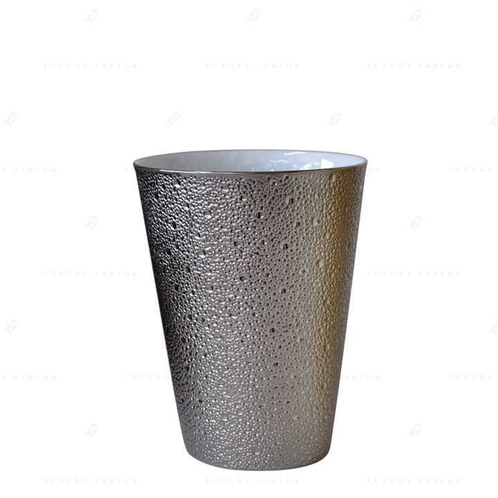 Ваза 24см коллекции Ecume Platine бренда Bernardaud