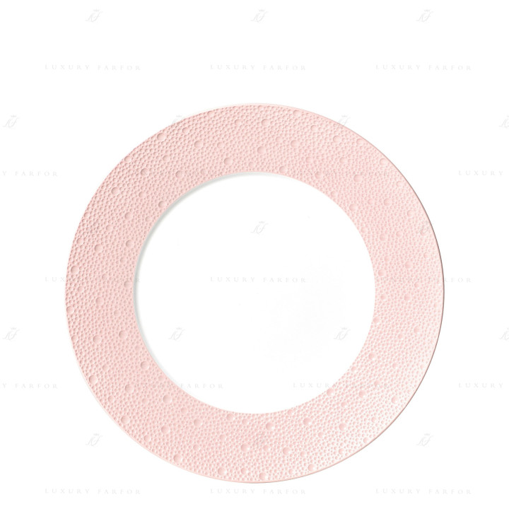 Тарелка подстановочная 29,5см коллекции Ecume Rose De Coree бренда Bernardaud