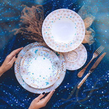 Кофейный сервиз на 6 персон коллекции Féerie бренда Bernardaud