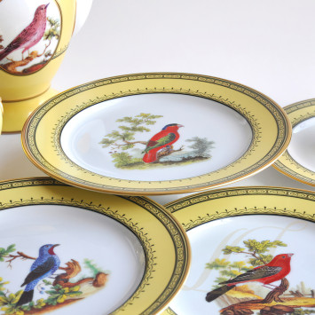 Чайный сервиз на 6 персон коллекции Jardin Du Roi бренда Bernardaud