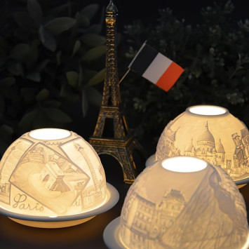 Коллекция Подсвечники-литофаны бренда Bernardaud