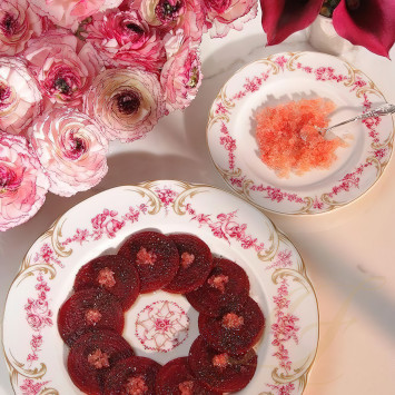 Столовый сервиз на 6 персон коллекции Louis XV бренда Bernardaud