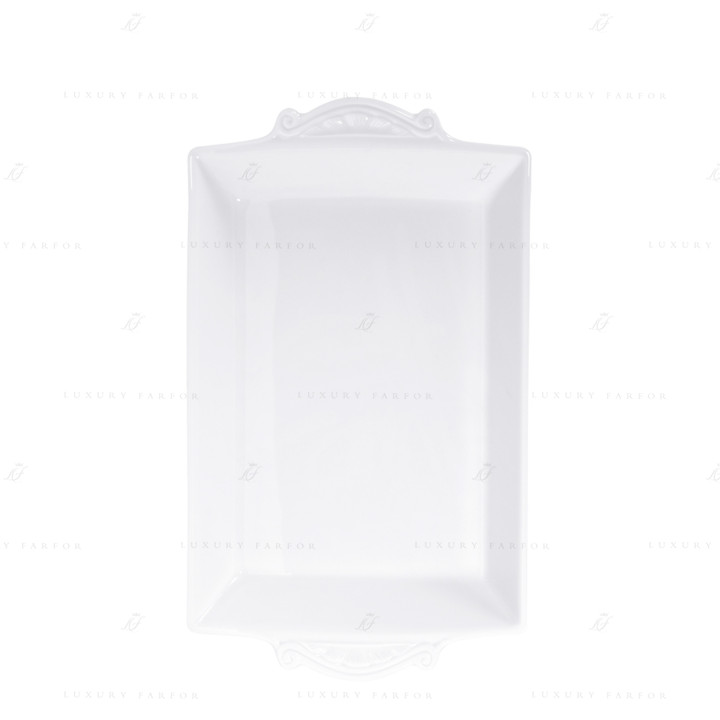 Блюдо прямоугольное для запекания 39 x 21см коллекции Louvre бренда Bernardaud