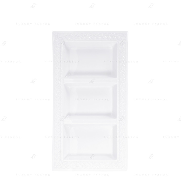 Блюдо (3-х секционное) 32,5x17,5см коллекции Louvre бренда Bernardaud