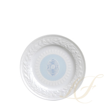 Тарелка закусочная 21см коллекции Louvre Paques Blue бренда Bernardaud