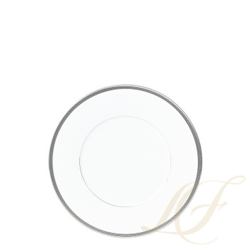 Тарелка закусочная 21см коллекции Maille Platine бренда Bernardaud