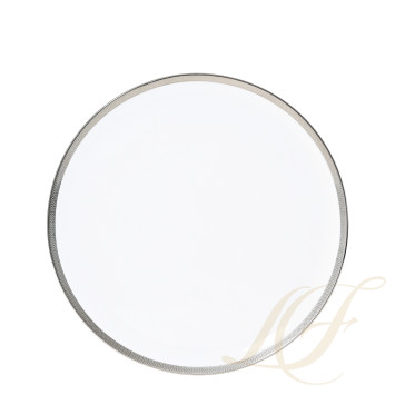 Тарелка тортовая 31,5см коллекции Maille Platine бренда Bernardaud