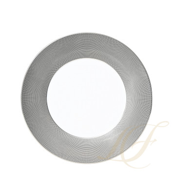 Тарелка подстановочная 31,5см коллекции Maille Platine бренда Bernardaud