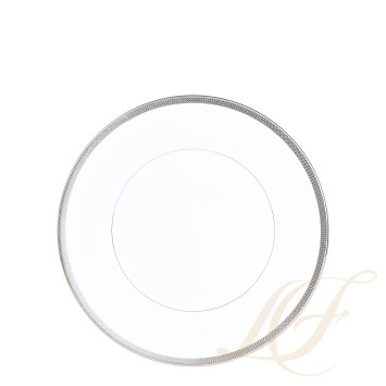 Тарелка главная 27см коллекции Maille Platine бренда Bernardaud