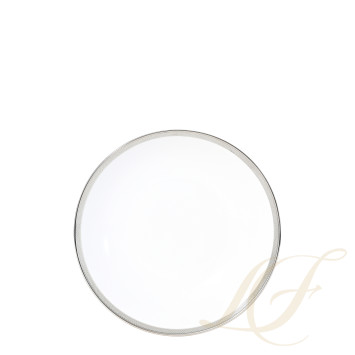 Тарелка суповая 19см коллекции Maille Platine бренда Bernardaud