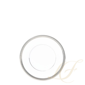 Тарелка десертная 16см коллекции Maille Platine бренда Bernardaud