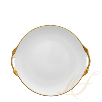 Блюдо для пирога с ручками 27см коллекции Palmyre бренда Bernardaud