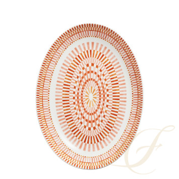 Блюдо овальное 39x28см коллекции Terra Rosa бренда Bernardaud