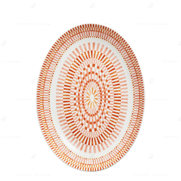 Блюдо овальное 39x28см коллекции Terra Rosa бренда Bernardaud