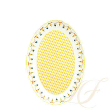 Блюдо овальное 33см коллекции Trianon бренда Bernardaud