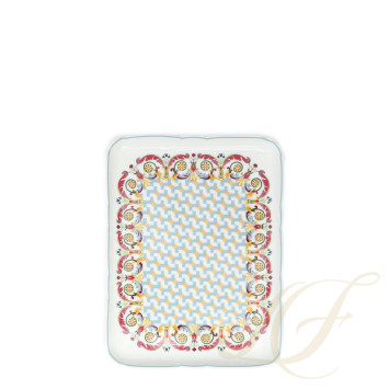 Блюдо прямоугольное 21х16см коллекции Trianon бренда Bernardaud