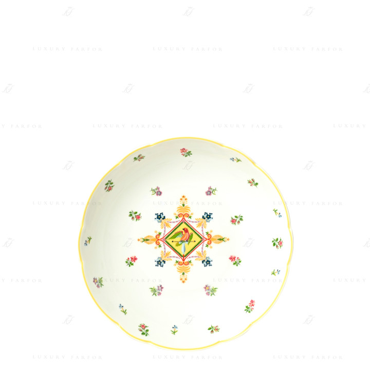 Тарелка суповая 19см коллекции Trianon бренда Bernardaud