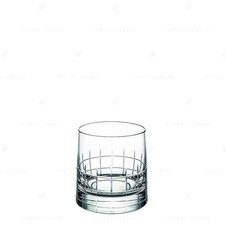 Стакан для виски Double Old-Fashioned в подарочной упаковке, 2 шт. 0,24л коллекции Graphik бренда Christofle