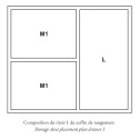 Ящик, 168 предметов 44,5 х 38,8 х 27,2см коллекции Хранение бренда Christofle