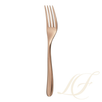 Столовая вилка 20см коллекции L'Ame - медный 