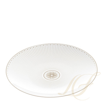 Тарелка закусочная 21см коллекции Malmaison Impériale Platin бренда Christofle