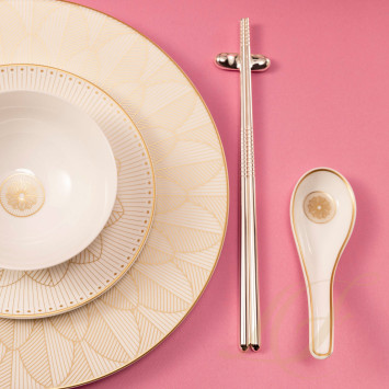 Ложка фарфоровая 14см бренда Christofle