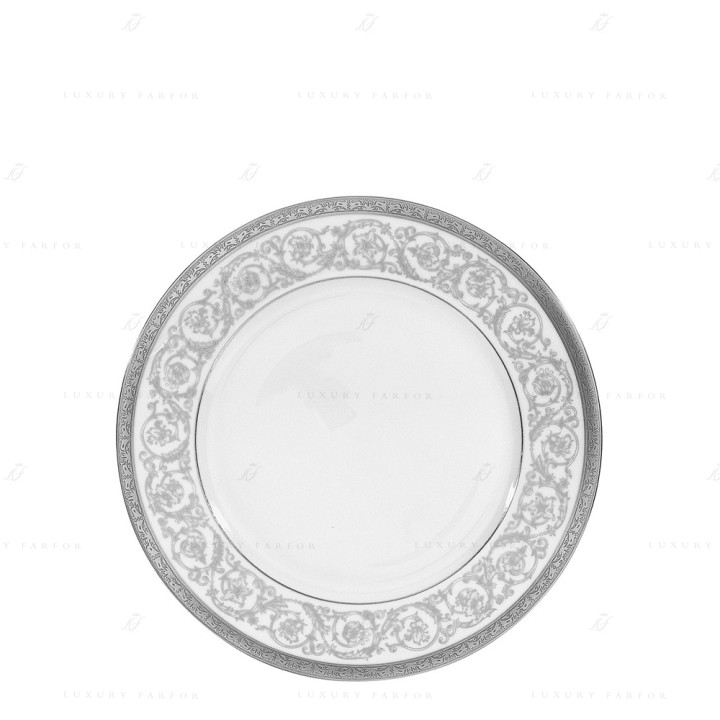 Тарелка главная 25см коллекции Orangerie Platin бренда Christofle