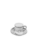 Чашка эспрессо с блюдцем 0,1л коллекции Orangerie Platin бренда Christofle