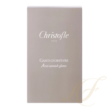 Перчатки для чистки серебра 14 x 8см коллекции Уход бренда Christofle