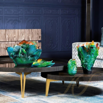 Ваза  коллекции Fleur de Paon (Нумерованная серия) бренда Daum