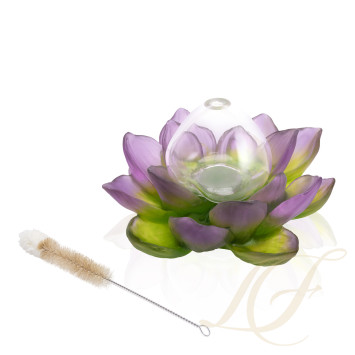 Солифор 19,5см коллекции Jardin de Lotus бренда Daum
