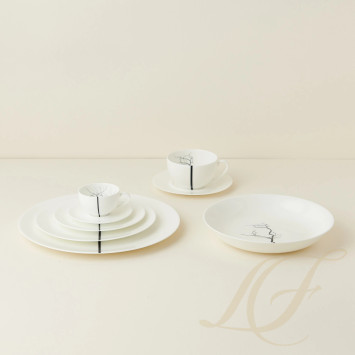 Тарелка глубокая 22,5см коллекции Black Forest бренда Dibbern