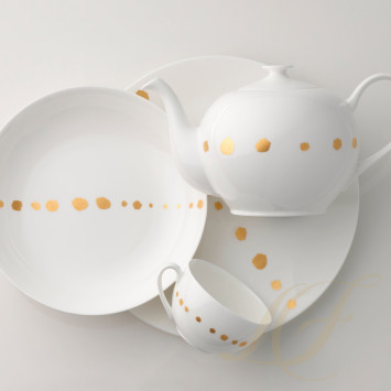 Коллекция Golden Pearls бренда Dibbern