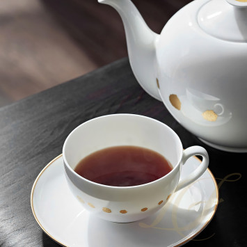 Чайный сервиз на 6 персон коллекции Golden Pearls бренда Dibbern