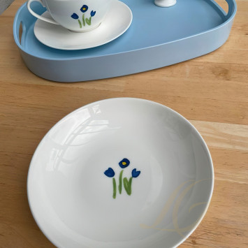 Подставка для яиц  коллекции Impression - Blau бренда Dibbern