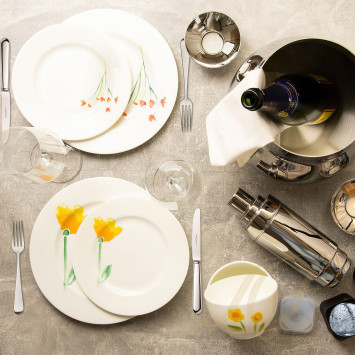 Тарелка 21см коллекции Impression - Gelb бренда Dibbern