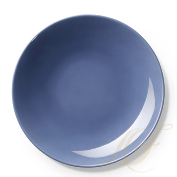 Тарелка глубокая 24см коллекции One Color - Indigo бренда Dibbern