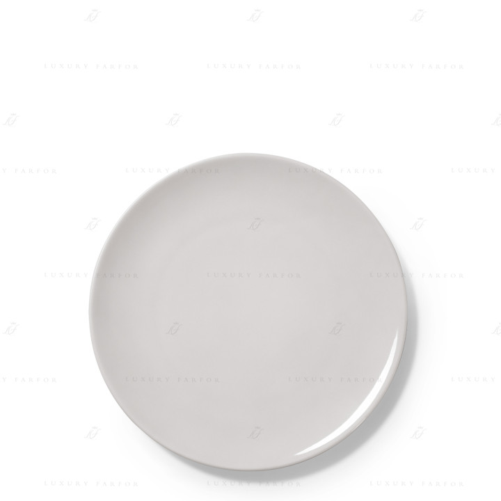 Тарелка закусочная 23см коллекции One Color - Pearl бренда Dibbern