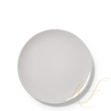Тарелка главная 26см коллекции One Color - Pearl бренда Dibbern
