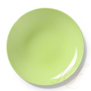 Тарелка глубокая 24см коллекции One Color - Pistazie бренда Dibbern