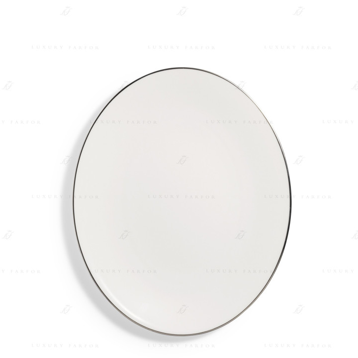 Блюдо овальное / Блюдо для рыбы 32см коллекции Platin Lane бренда Dibbern