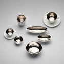 Чашка эспрессо с блюдцем 0,11л коллекции Platinum бренда Dibbern
